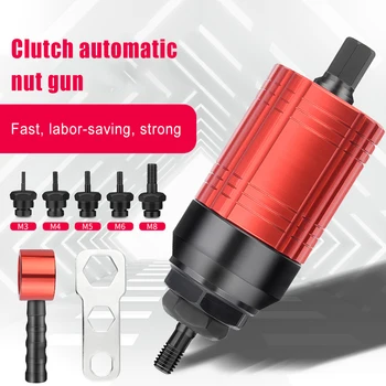 Handheld Nit Nuci Drill Adapter Set cu Realizarea Cutie de Nituire Converter Conversia Conector Instrument de Putere Accesoriu